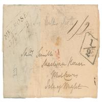 Lot #734 Sir Walter Scott Handwritten Letter Signed - Image 2