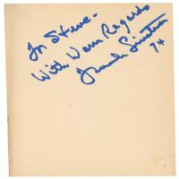 Lot #1101 Frank Sinatra Book - Image 2