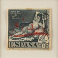 Lot #564 Pablo Picasso Stamp - Image 1