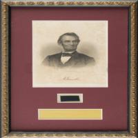 Lot #21 Abraham Lincoln Hair