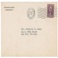 Lot #121 Eleanor Roosevelt: An 
