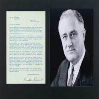 Lot #41 Franklin D. Roosevelt: 