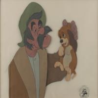Lot #625 Copper and Amos Slade production cels from The Fox and the Hound Production Cels - Image 1