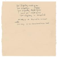 Lot #1041 Nirvana: Courtney Love Handwritten Song Lyrics Lyrics - Image 3