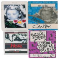 Lot #1042 Nirvana: German 1989 Tour Booklet and Backstage Passes Group Lot - Image 3