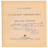 Lot #1040 Nirvana: C. S. Lewis Book Book - Image 1