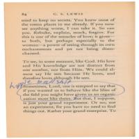 Lot #1040 Nirvana: C. S. Lewis Book Book - Image 2