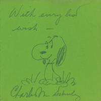 Lot #615 Charles Schulz Book - Image 1