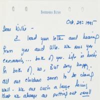 Lot #59 Barbara Bush - Image 1