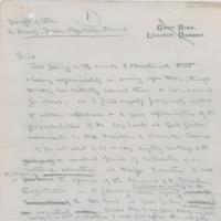 Lot #398 Robert Baden-Powell: Lengthy handwritten draft letter about the fledgling Boy Scouts Organization - Image 1