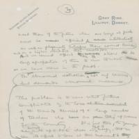 Lot #398 Robert Baden-Powell: Lengthy handwritten draft letter about the fledgling Boy Scouts Organization - Image 3