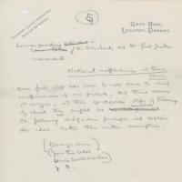 Lot #398 Robert Baden-Powell: Lengthy handwritten draft letter about the fledgling Boy Scouts Organization - Image 5