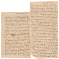 Lot #137 William Ellery: Notable collection four signed documents and letters from the Rhode Island signer - Image 1