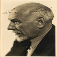 Lot #732 Luigi Pirandello Signed Photograph - Image 1