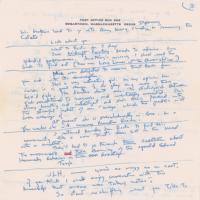 Lot #746 Thornton Wilder Handwritten Letter Signed - Image 3
