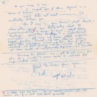 Lot #746 Thornton Wilder Handwritten Letter Signed - Image 4