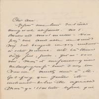 Lot #710 Alexandre Dumas, pere Handwritten Letter Signed - Image 1