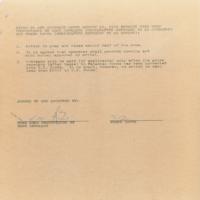 Lot #1022 Frank Zappa Signed Document - Image 2