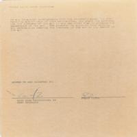 Lot #1022 Frank Zappa Signed Document - Image 3