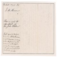 Lot #378 Robert E. Lee: Letter from the day of Virginia's admittance into the Confederacy, endorsed by Lee as commander of the state's forces - Image 3
