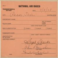 Lot #465 Amelia Earhart: Earhart judges the 1928 National Air Races - Image 1