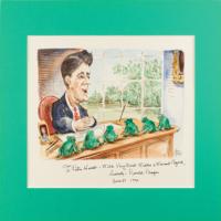 Lot #56 Ronald Reagan Artwork - Image 2