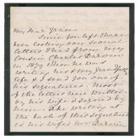 Lot #161 Charles Darwin: Darwin signature with transmittal letter from his cousin - Image 2