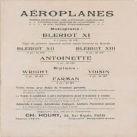 Lot #482 Early Airplane Flyer Flyer - Image 1