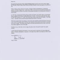 Lot #836 Rolling Stones: Fully-signed 1964 Decca promo card - Image 2