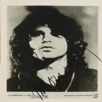 Lot #825 The Doors: Four signed Elektra portraits of the Doors, highlighted by Jim Morrison - Image 5