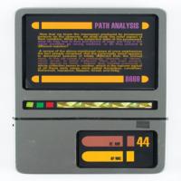 Lot #1102 Star Trek: DS9 Path Analysis PADD Prop - Image 1