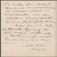 Lot #552 Edgar Degas: 