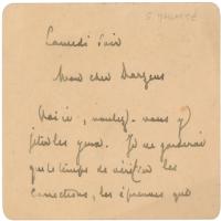 Lot #667 Stéphane Mallarmé Handwritten Letter Signed - Image 1