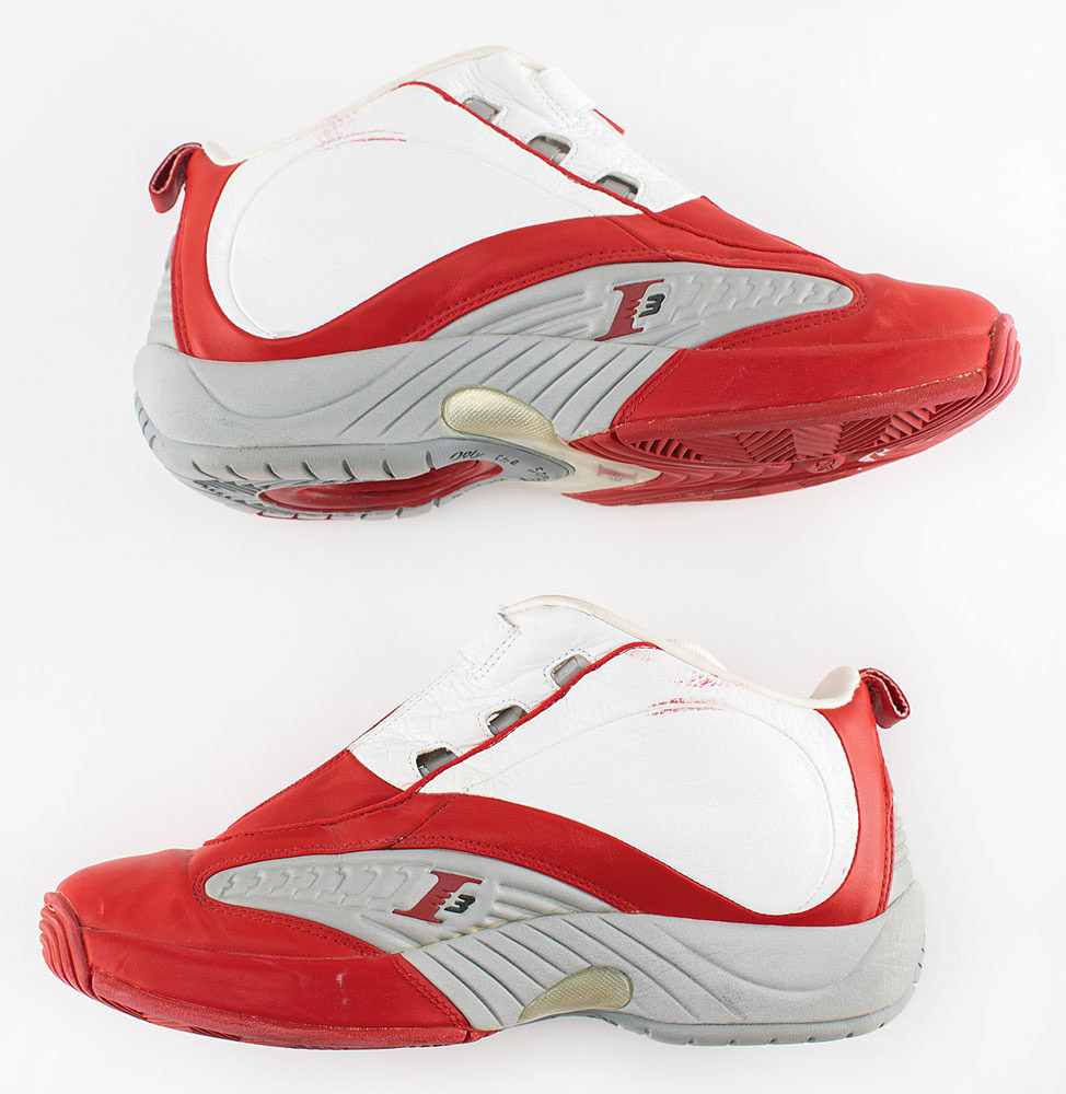 Allen Iverson Game-Worn Answer IV Sneakers RR Auction