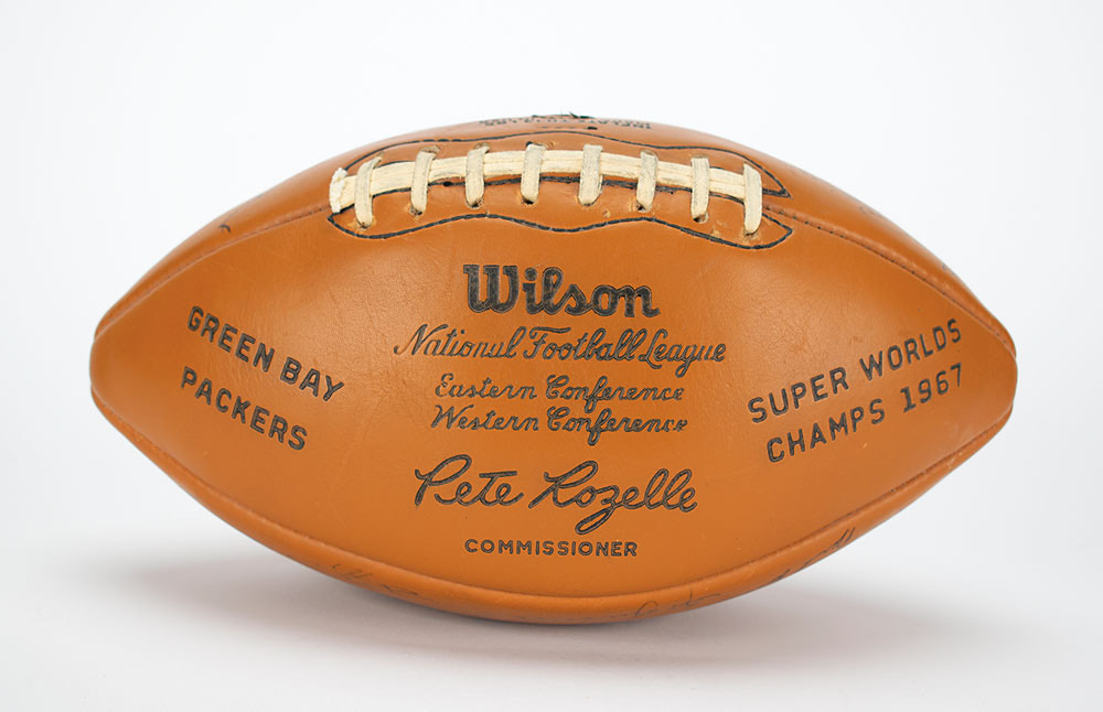 cool packers signed football