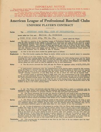 Lot #4236 Mickey Cochrane - Image 2