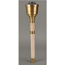 Lot #4216  Los Angeles 1984 Summer Olympics Torch with Carrying Bag - Image 1