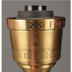Lot #4216  Los Angeles 1984 Summer Olympics Torch with Carrying Bag - Image 5