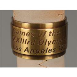 Lot #4216  Los Angeles 1984 Summer Olympics Torch with Carrying Bag - Image 6