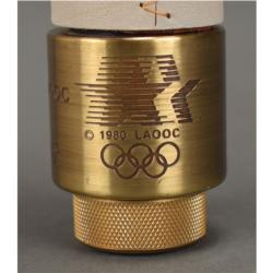 Lot #4216  Los Angeles 1984 Summer Olympics Torch with Carrying Bag - Image 7
