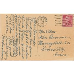 Lot #4043 'Wahoo' Sam Crawford Signed HOF Card - Image 2