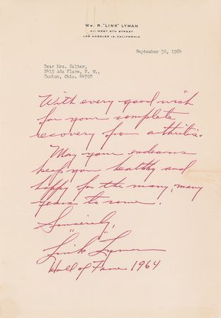 Lot #4278 Link Lyman - Image 1