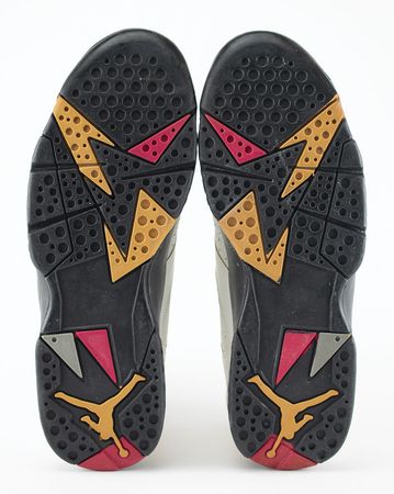 Lot #4173 Michael Jordan Game-Worn Nike Air Jordan VII Sneakers - Image 6
