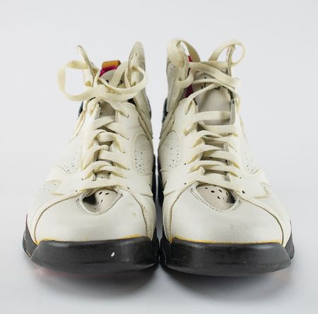 Lot #4173 Michael Jordan Game-Worn Nike Air Jordan VII Sneakers - Image 8