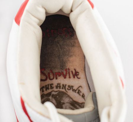 Lot #4172 Allen Iverson Game-Worn Answer IV Sneakers - Image 9