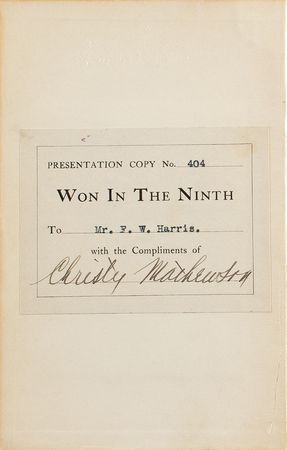 Lot #4076 Christy Mathewson Signed Book - Image 2