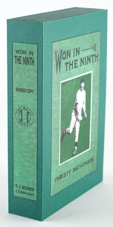 Lot #4076 Christy Mathewson Signed Book - Image 4