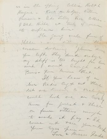 Lot #4082 Jack Norworth Autograph Letter Signed - Image 2