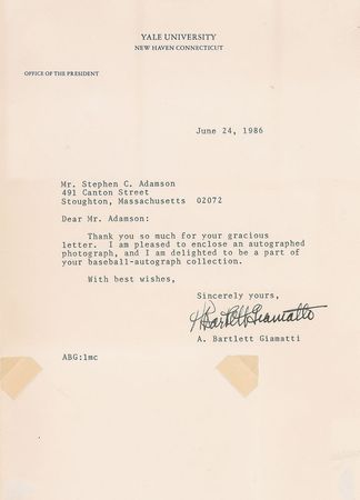 Lot #4056 Bart Giamatti Group Lot - Image 2