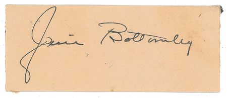 Lot #4024 Jim Bottomley Signature